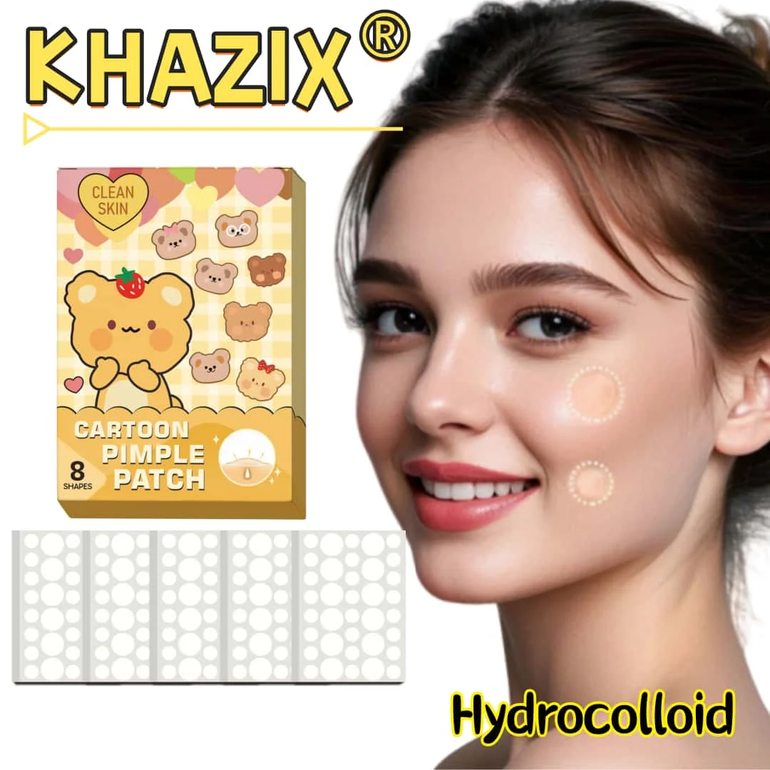 رقع حب الشباب الغروانية المائية غير المرئية - ملصقات العيب والبثور، تثبيت سريع للدراسات، بشرة مهدئة ومهدئة، لطيفة وسهلة #1