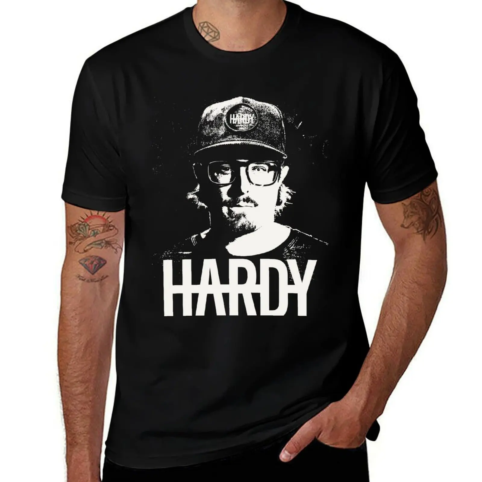 Hardy Merch Hardy Tour T-Shirt vintage graphic tee cheap stuff heavyweights customizeds mens cotton t shirts