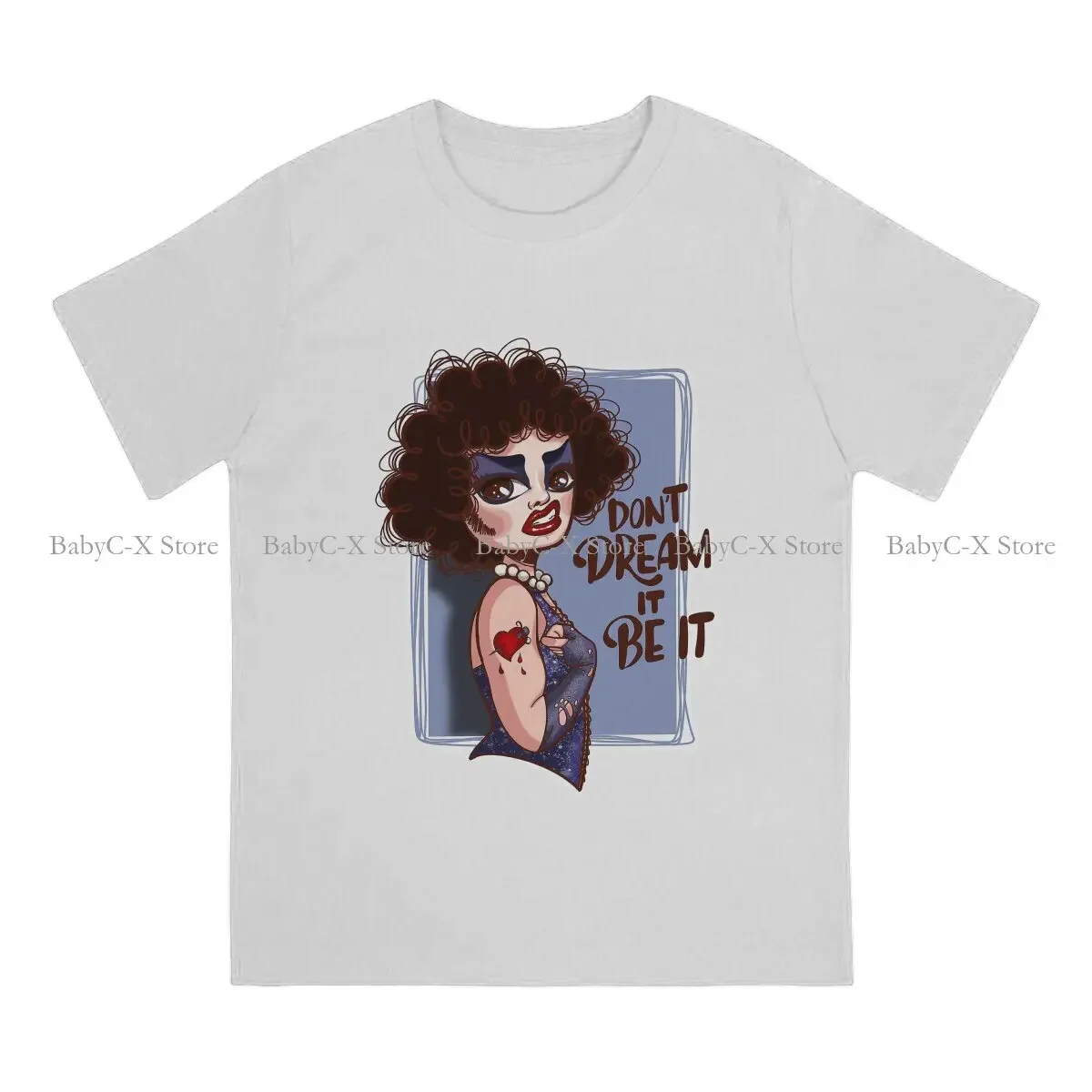 The  Horror Picture Show Polyester TShirt for Men Franknfurter Soft Summer Tee T Shirt Novelty New Design