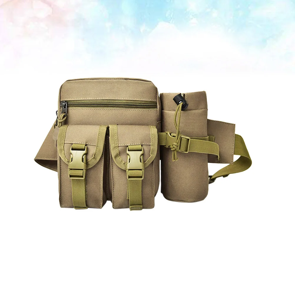 

Tactical Waist Pack Bag Lightweight Durable Multiple Pockets Large Capacity For Outdoor Sports Hiking Camping Fishing