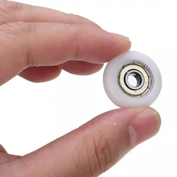 10 Pcs Bath Cabinet Roller Wheel Replace Shower Room Accessories Bearing Roller Wheel 19/20/23/24/25/26/27/28/29mm Drop Shipping