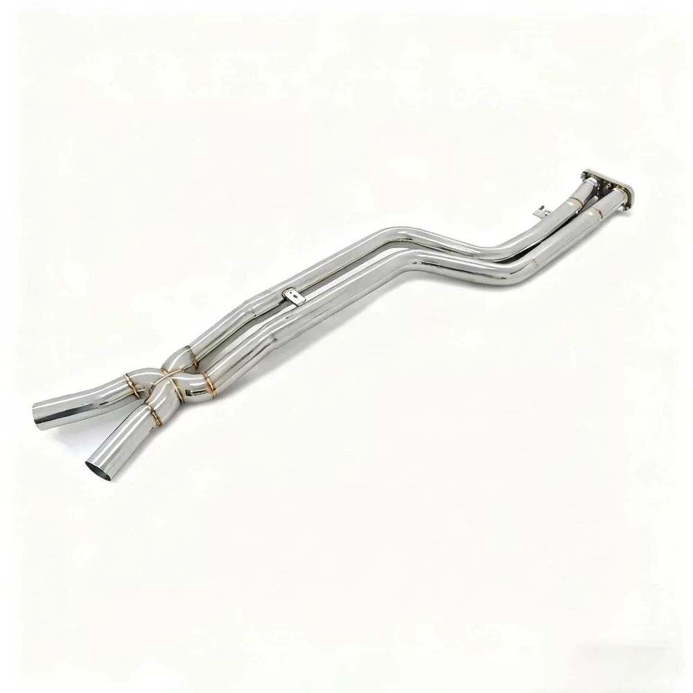 Exhaust Single Midpipe Stock  M3/M4 F80/F82/F83 S55 3.0T 2015-2019 Stainless Steel New Design Equal Length Exhaust System