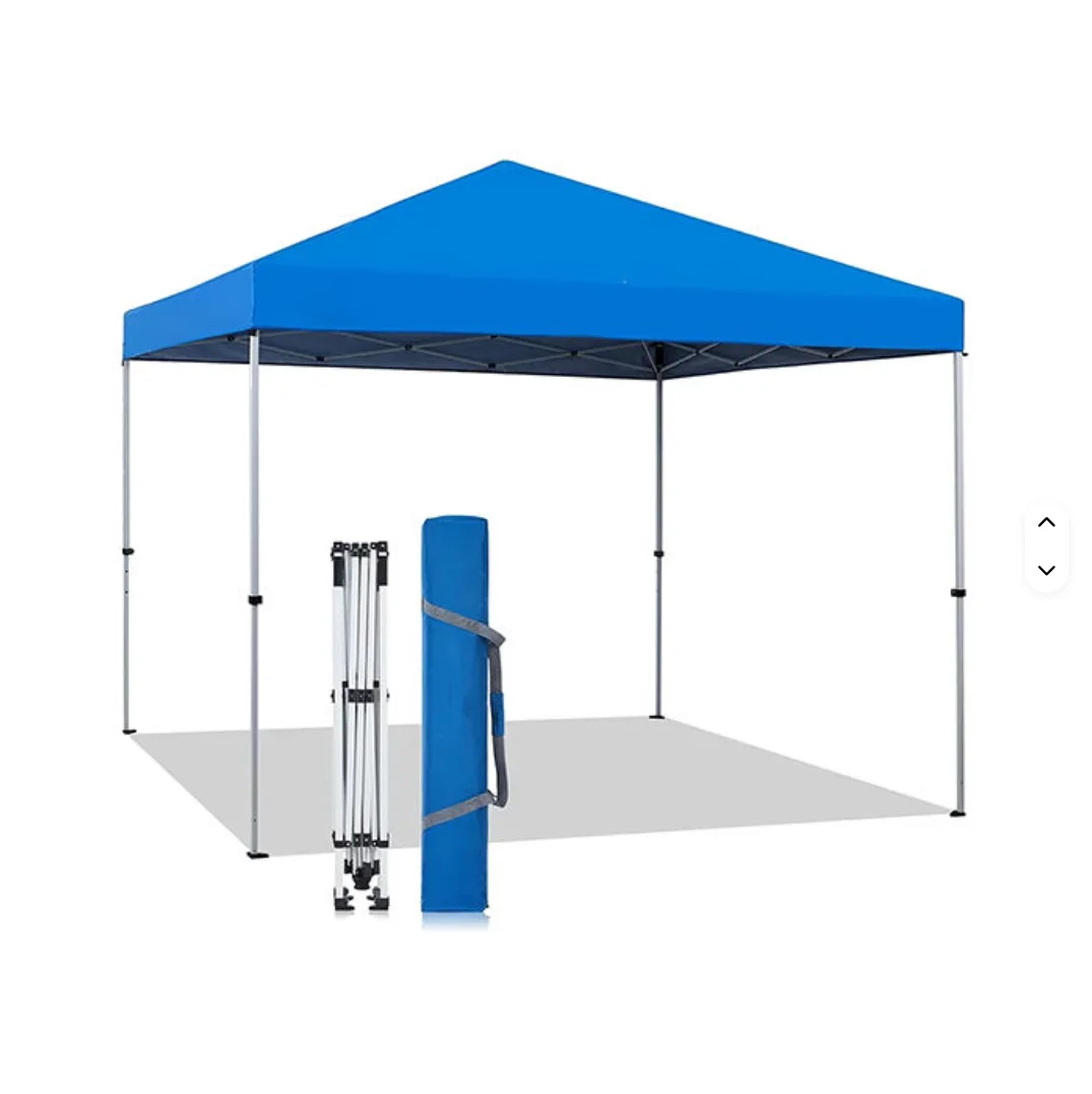 Custom printed 10x10 trade show advertising tent waterproof folding pop-up canopy with easy folding exhibition function