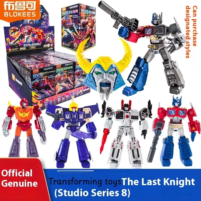 

Original New Blokees Transforming Toys Galaxy Version-8 Origing Wave2 Soundwave Shockwave Starscream Robot Assembly Toy Gifts