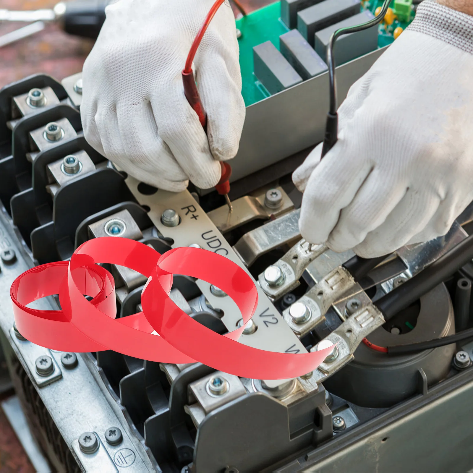 

12 Rolls Heat Shrink Tube PVC Cable Wrap Insulation DIY Wire Kit Tubing 18650 21700 AA AAA Cells Protection Electrical