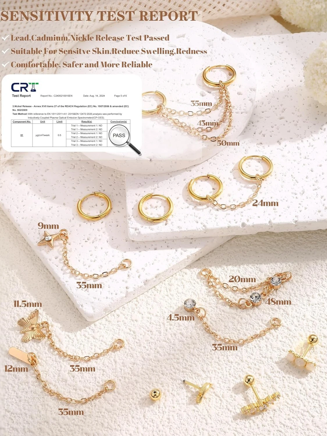 Bobisty 20G Knorpel-Ohrringe S – Body Jewelry Changing Kit Bewertung und Preis