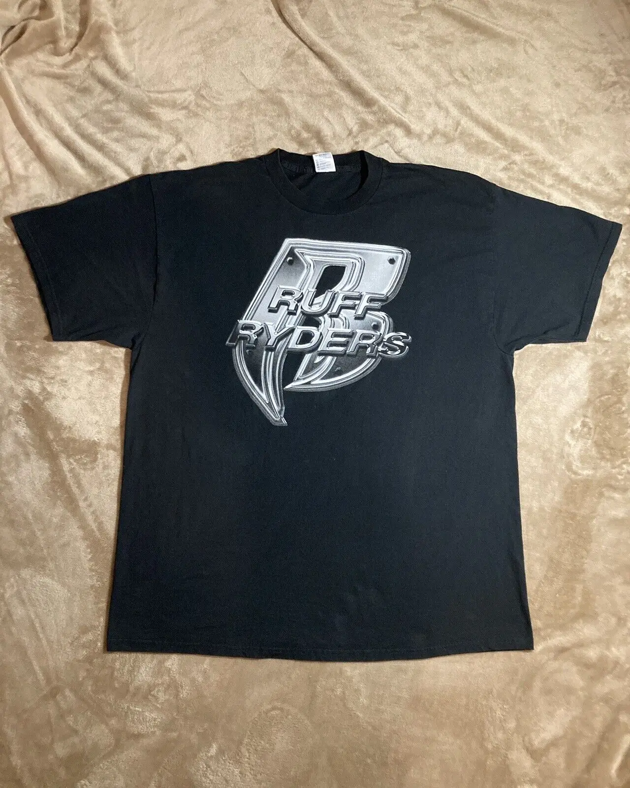 Ruff Ryders 2000 Винтажная Футболка DMX, для подростков, Ева Размер XXL
