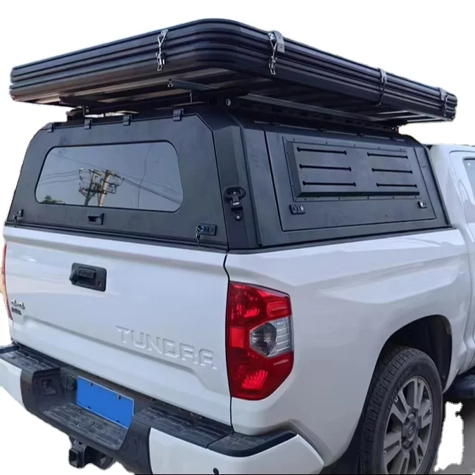 Factory Direct 4x4 Offroad Waterproof Aluminum Manual Tonneau Cover Roller Shutter For  Tundra 2019+