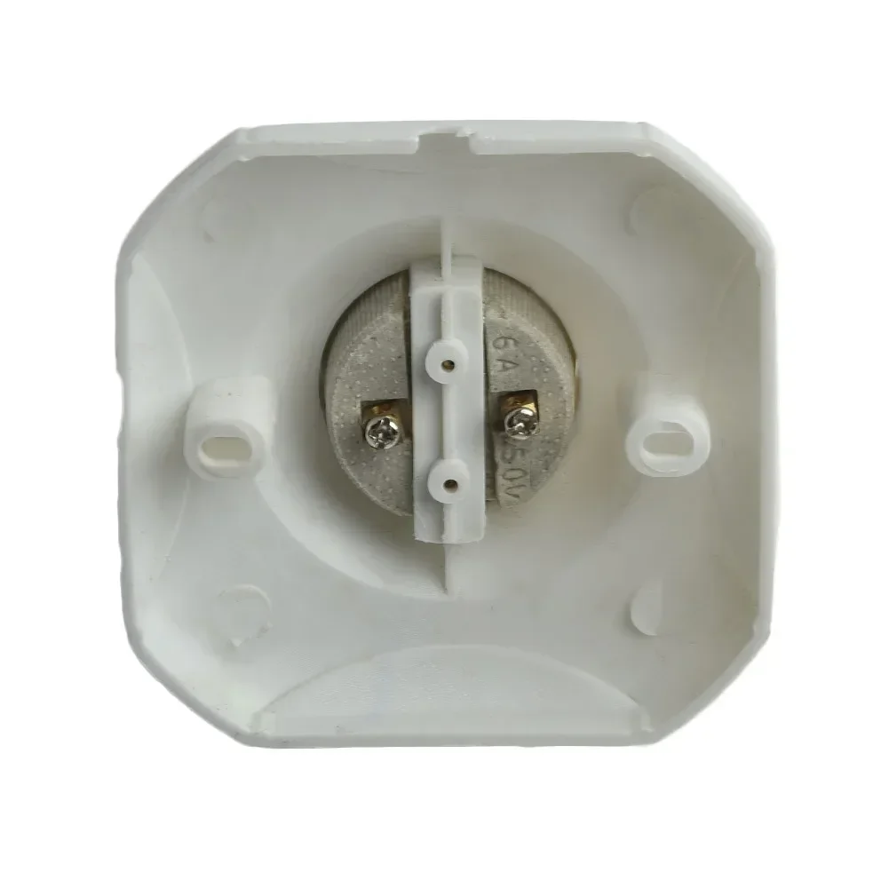 1pc E27 Socket Lamp Base Heat Light Bulb Lamp Socket Holder Porcelain Straight Glazed Ceramic Hot