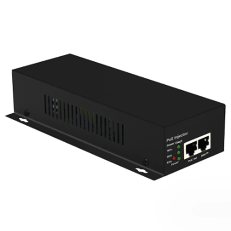 

30W60W/90W POE++ Injector(Af/At/Bt) Gigabit Hi-Power Industrial Grade POE Power Supply For IP Camera AP US Plug