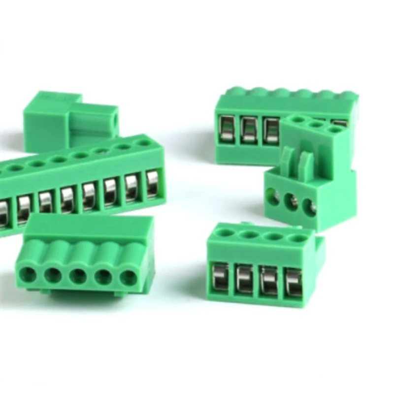 10 Uds HT396K 3,96 MM - 2P 3P 4P 5P 6P 7P 8P 9P 10P 12P bloque de terminales de conector enchufable paso de 3,96mm