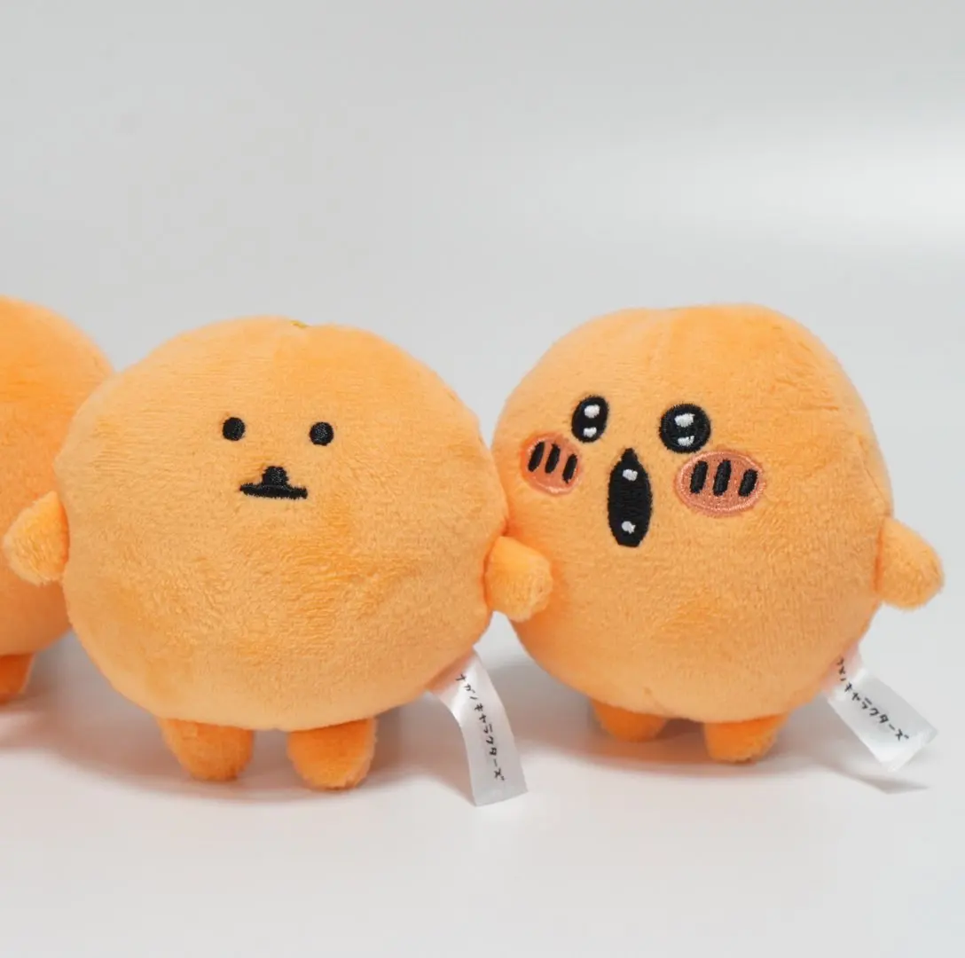 Kitan capsule toys cute kawaii Mole Japanese Croquette Plush Toy BIG marmot rat Cafe yellow round stuffed mascot pendant figures