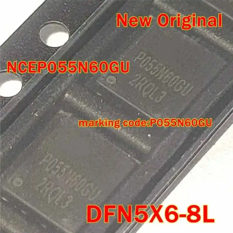 Ncep055N60Gu Dfn5X6-8L Brand New 60V 75A N-Channel Sgt-Ii Field-Effect Transistor