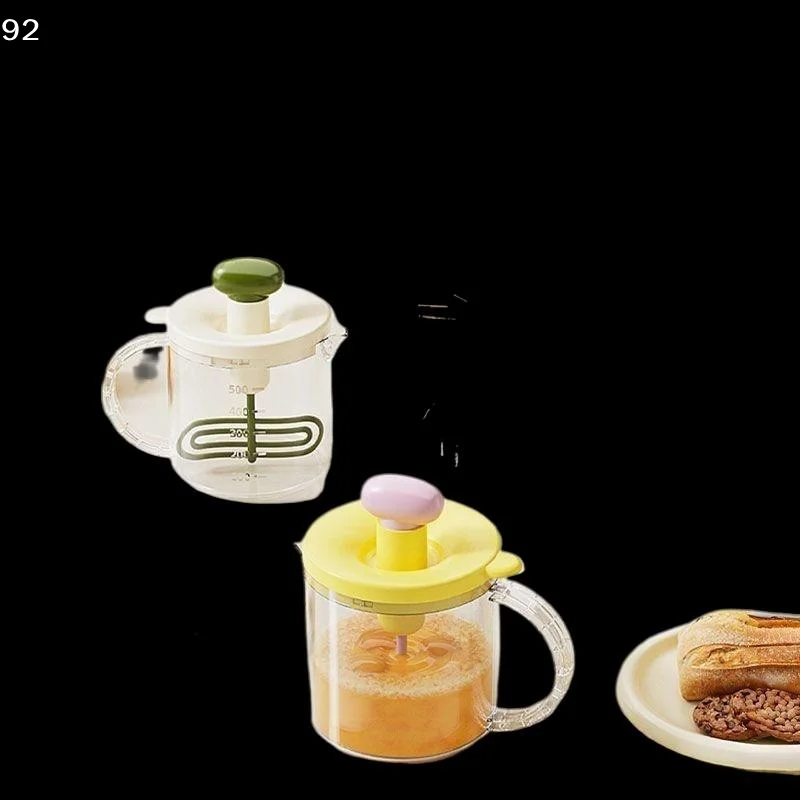 

Home Egg Cup Manual Press Gadgets Baking Essential Egg Churn Home Kitchen Cream Whipper Multi-functional Easy To Clean