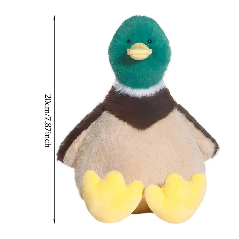 Stuffed Duck Soft Cute Stuffed Doll Sleeping Soothing Toys Cute Plushies Home Decor Huggable Animal Stuffed Toy For Sofa Couch