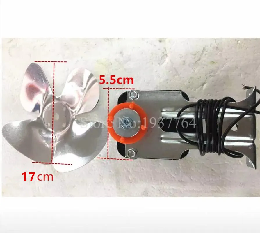 new High-quality for refrigerator fan Motor YZF-PSC4W PSC4W cooling fan motor whit Aluminum fan blade