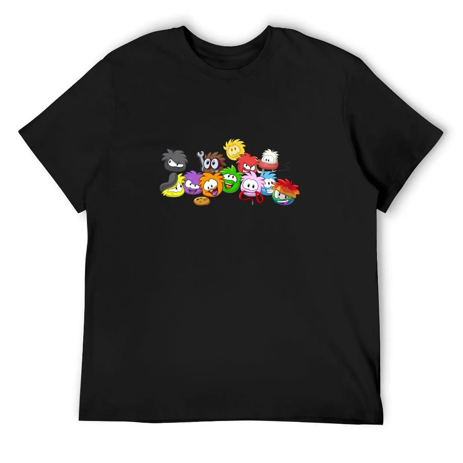 Club Penguin All Puffles T-Shirt quick-drying for a boy t shirts for men