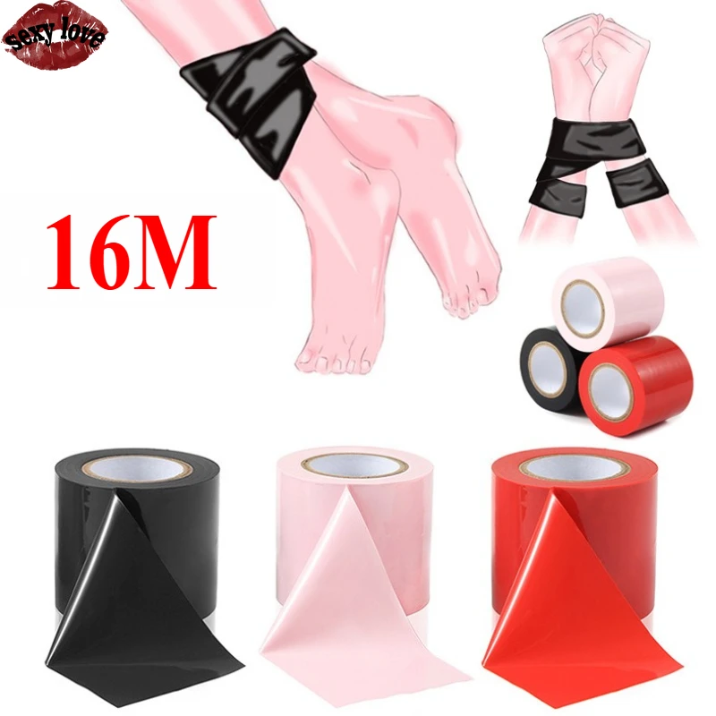 섹스 토이, 16mm 정적 테이프, BD 제품, 성인 감정, SM 소품, 훈련, BDSM 멀티 컬러 섹스 스트랩 노예 섹스 가구