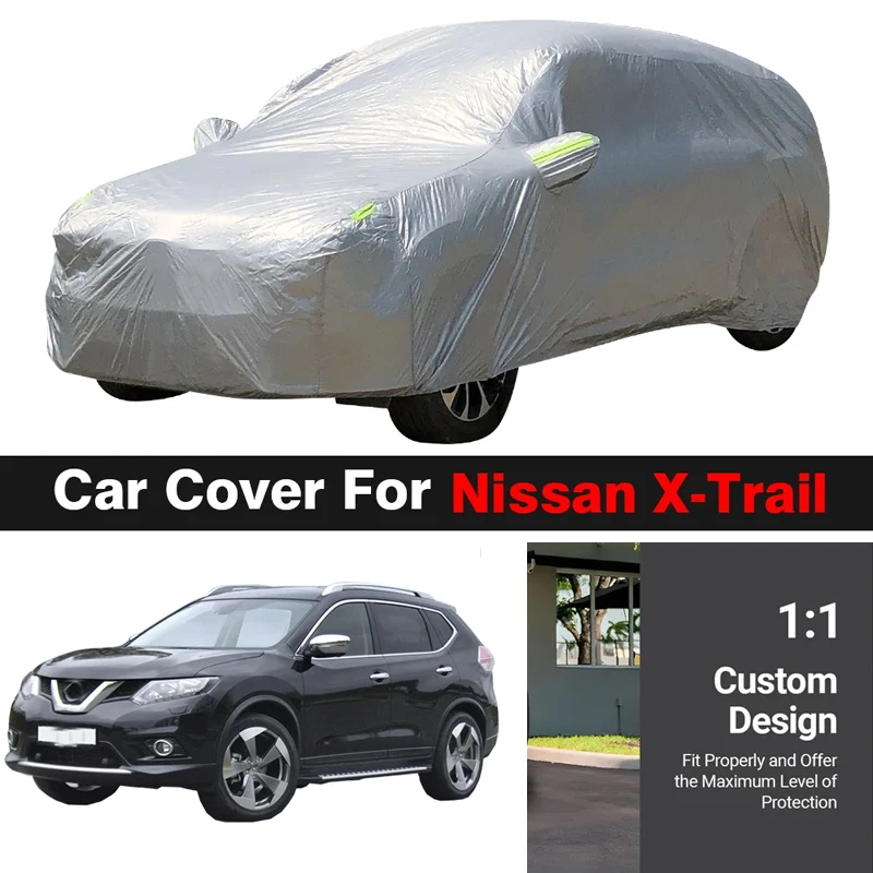 

Outdoor Car Cover For Nissan X-Trail Xtrail Sun Shade Anti-UV Rain Snow Dust Protective SUV Cover Windproof