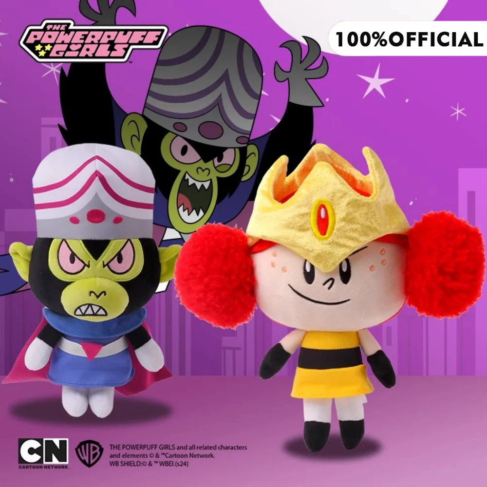 

Оригинальные плюшевые куклы для девочек Powerpuff, персонажи мультфильмов, Mojo Jojo, мягкие и приятные, очаровательные куклы, брелок, подарки для девочек