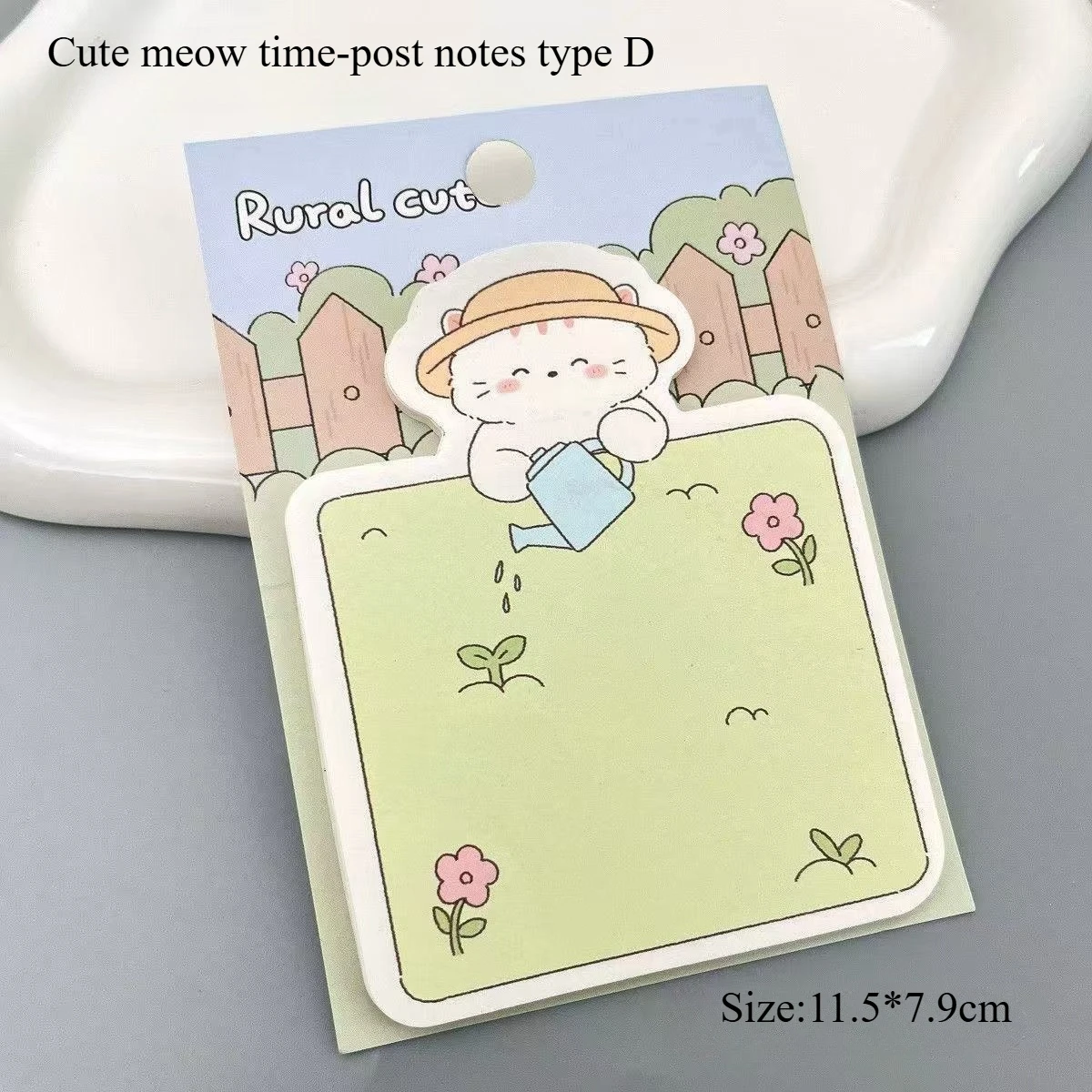 Post It Notes Cloud Diary Cute Cat Illustration Material Shape Multifunctional Sticky Notes Message Memo SAS