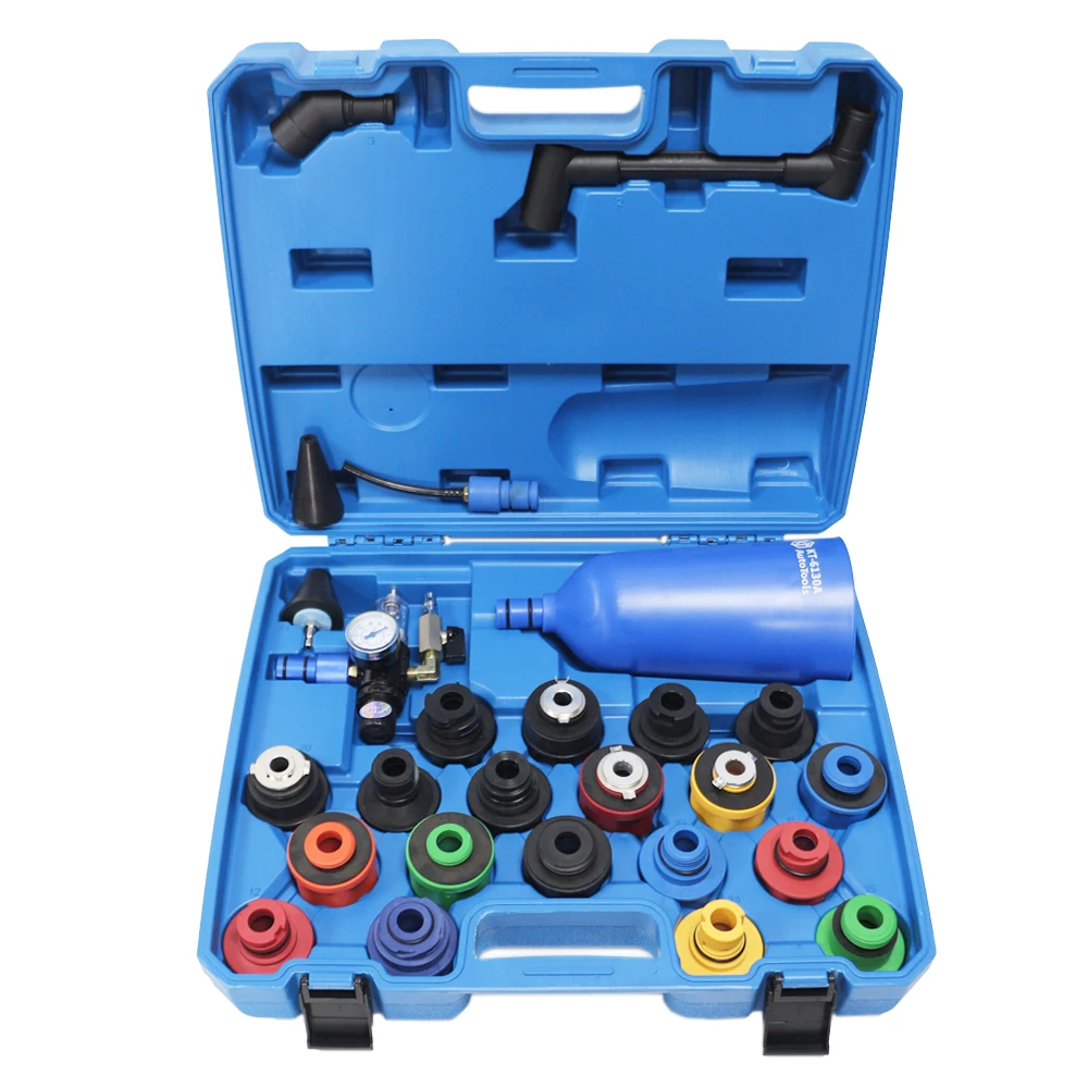 

KUNTAI 26PCS Anti-Spill Plastic Car Repair Tools Engine Oil Adding Funnel Set for Vehicle Maintenance