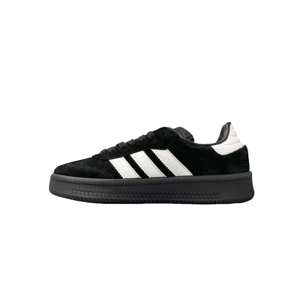 Adidas Originals Samba XLG Women and Men Black and White Comfortable and Versatile Trend Non-slip Low-top Board Shoes IE1679