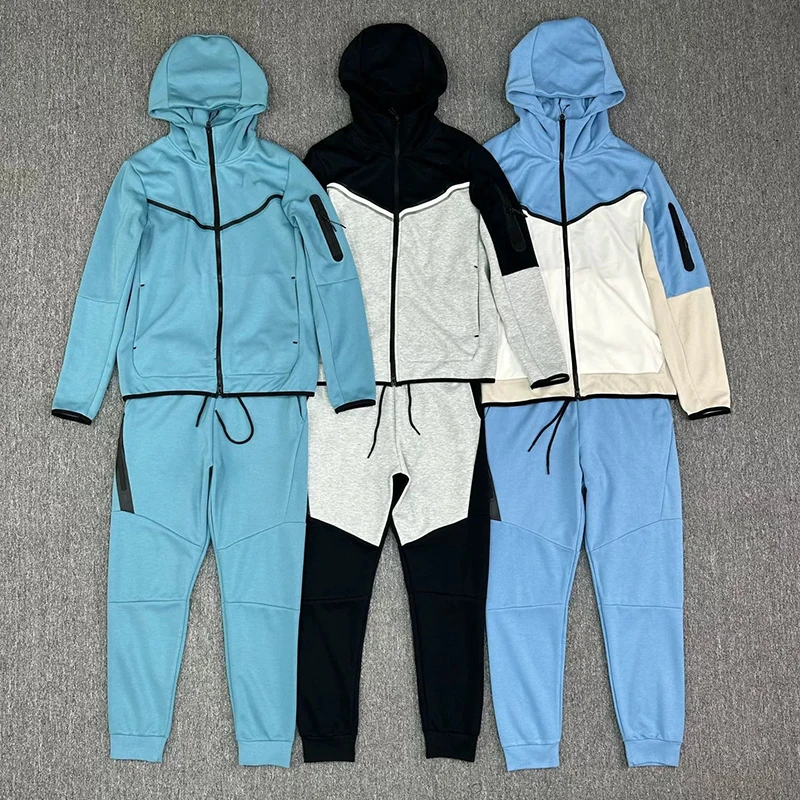 Men Track Suits Gym Training Tracksuit Sets High Quality Luxury Designer Branded Clothes Sportswear Sweatsuits