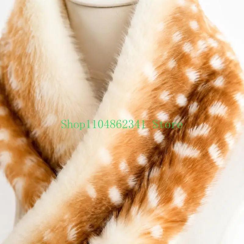 652F Warm Plush Pull-Through Scarf for Cold-Weather Walks and Commutes