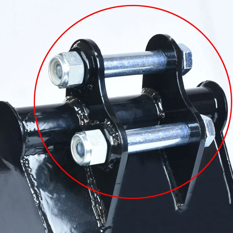 2 個 25 ミリメートル/0.98 インチ掘削機ピン交換可能なミニ掘削機バケットリンクピンアタッチメント