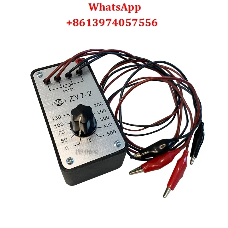 Applicable to ZY7-1 ZY7-2 ZY12 Thermistor Simulator Pt100 Platinum Thermistor Simulator