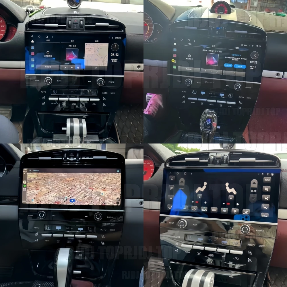 Radio Mobil Layar Sentuh Carpl - Android Auto Head Unit 12.3 Inch ulasan dan harga
