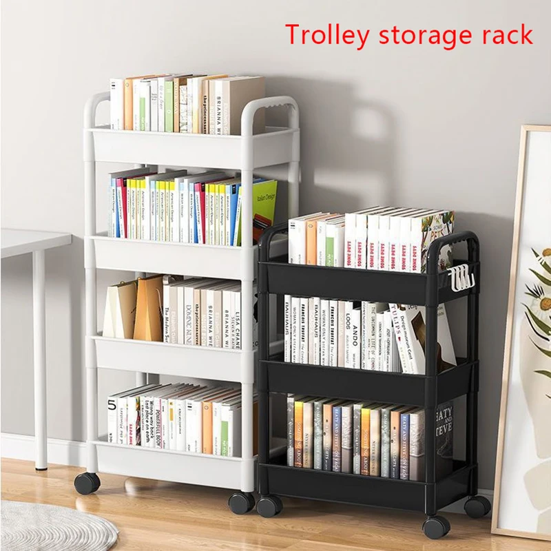 Carrello Rack cucina pavimento camera da letto multistrato snack per bambini Mobile bagno bagno stoccaggio Rack