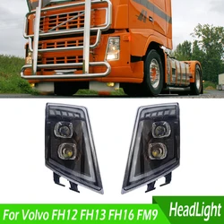 21035637 21035638 1 Pair LED Car Front Bumper Headlight Headlamp Fog Light Fog Lamp For Volvo FH12 FH13 FH16 FM9 FM500 FH500