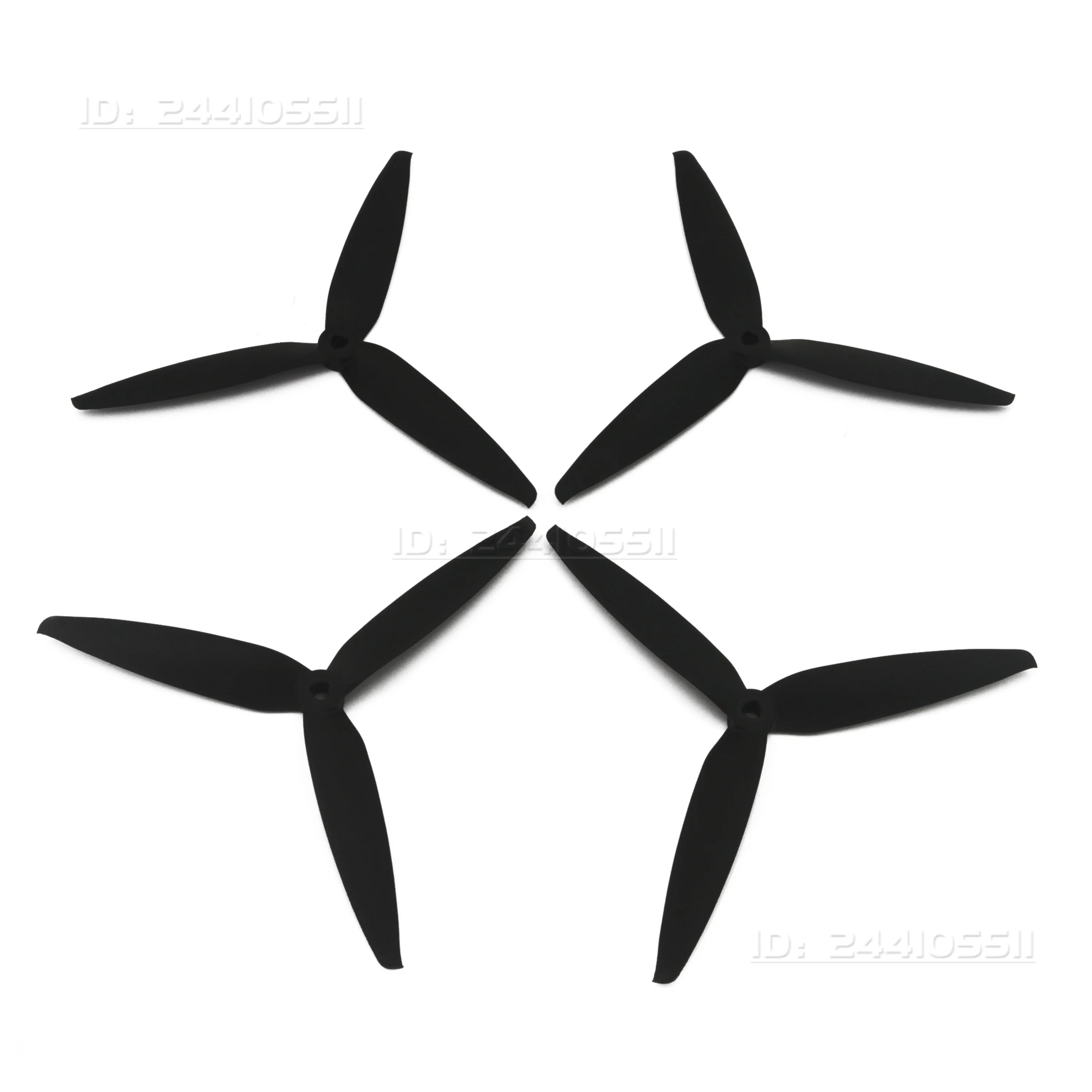 NEEBRC 7040 hélices de 3 aspas de 7 pulgadas de bajo ruido CW CCW accesorio de hoja para RC Dron de carreras con visión en primera persona Quadcopter Mark4 2806,5 2807 pieza de Motor
