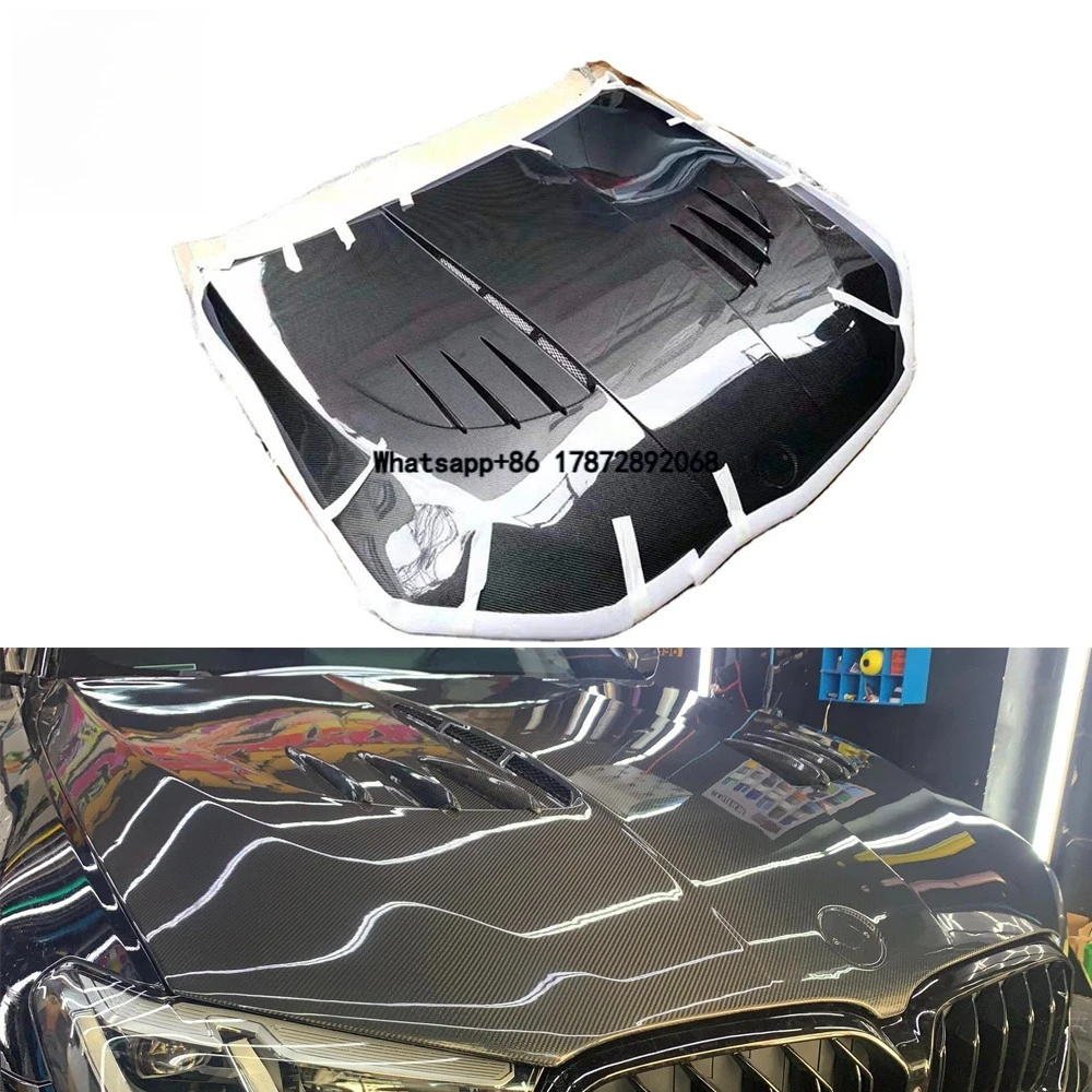 

PD Type Wet Carbon Fiber Engine Bonnet Hood for G30 G38 Wet Carbon Fiber Body Parts