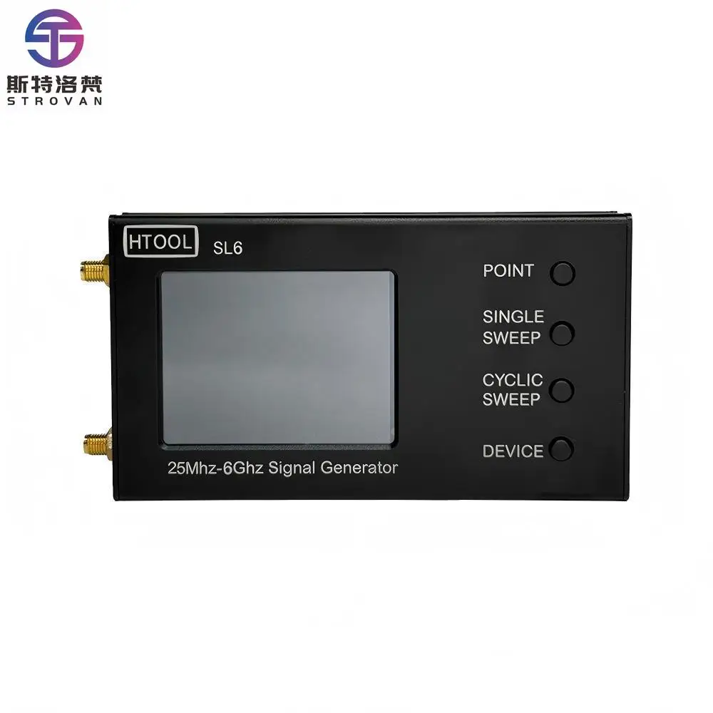 SL6 9kHz-GHz  Signal Source MAX2871 Multifunctional High/Low Frequency Sine Wave Spectrum Analyzer Generator 1 Year