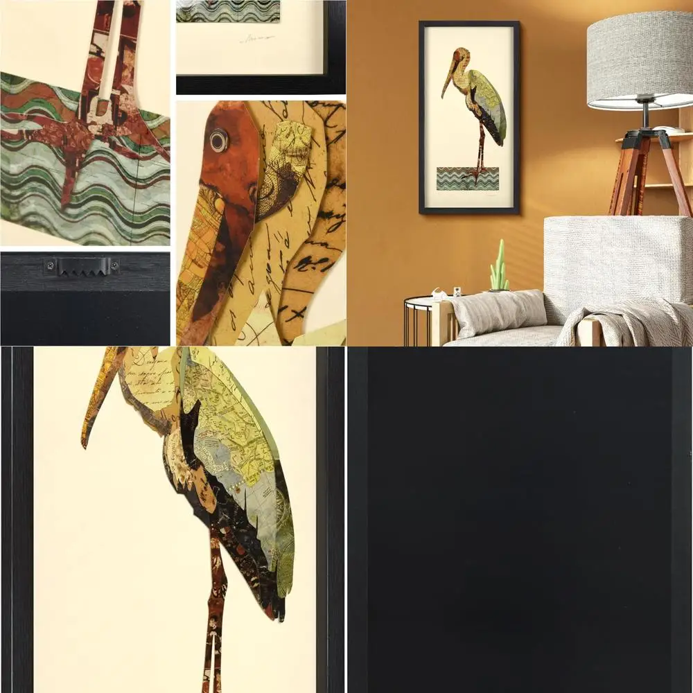 

Коллаж ручной работы с объемным краном от Алекса Зеэна, настенный декор в рамке 33x17