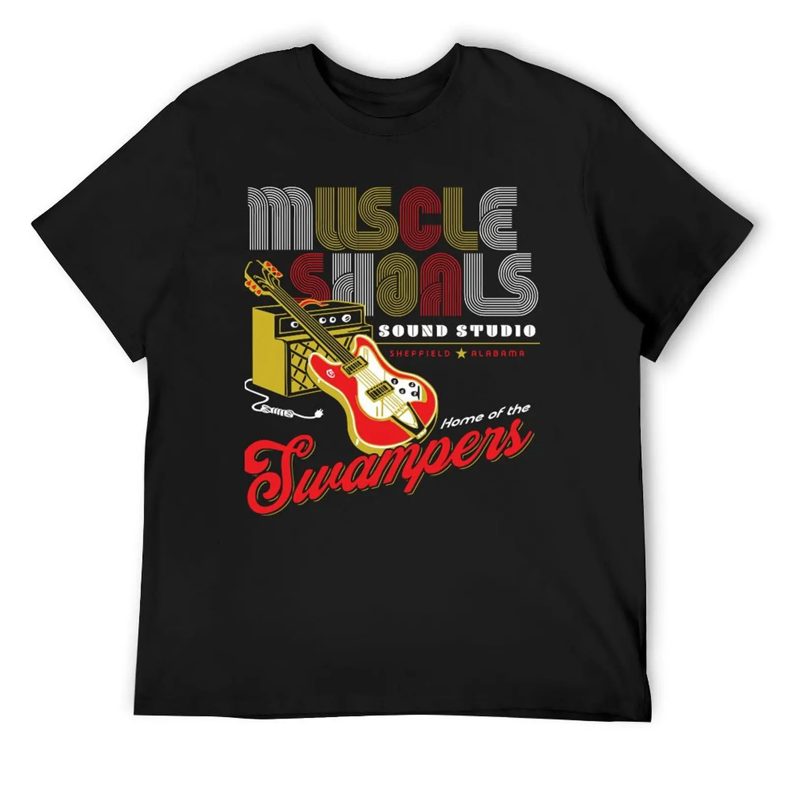 Muscle Shoals Sound Studio T-Shirt Short sleeve tee oversized graphic tee mens shirts graphic tee