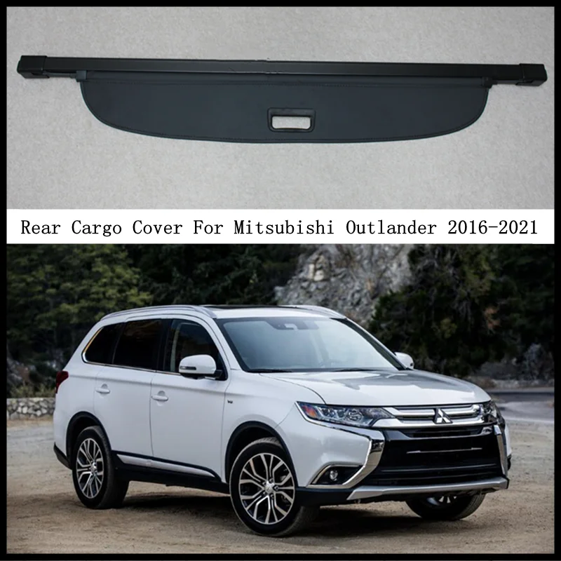 

Задняя крышка багажника для Mitsubishi Outlander 2016-2021, конфиденциальность, багажник, экран, защитный щиток, модификация, детали