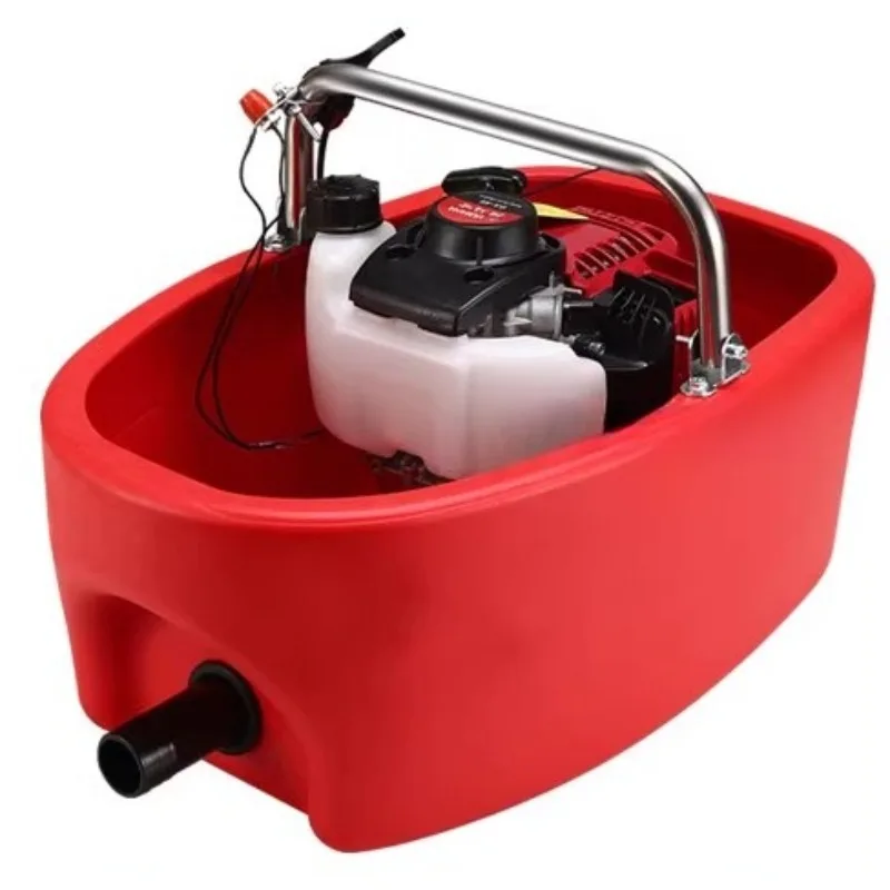 ff.&Boat-type pump four-stroke agricultural self-priming watering vegetable high-power boat sprinkler-h#