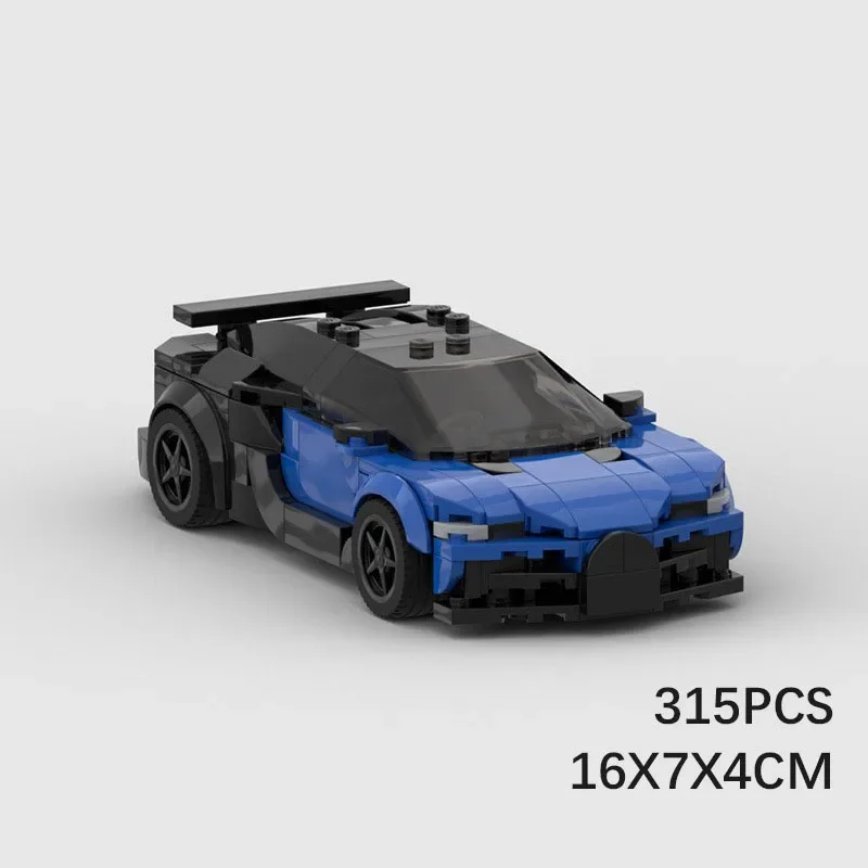 Building Block GT Cars, Speed Champions, 8-Grid Racing Cars, Model Trucks, 314PCS Kids Birthday Gifts, Christmas DIY Toys