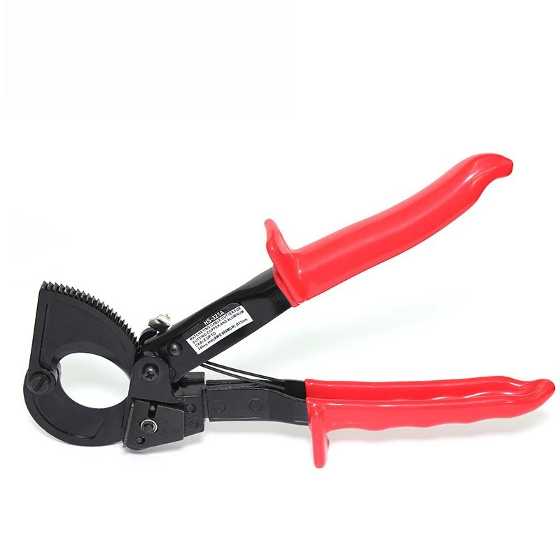 Ratchet Labor Saving Wire Cutter HS325A Style For Copper Aluminum Cable Electrical Work
