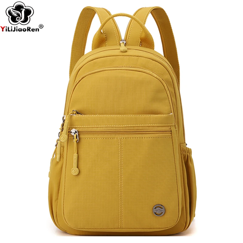 

Fashion Daypack Women Brand Oxford Backpack Ladies Chest Bag Student Large School Bag for Girl Lightweight Travel Knapsack