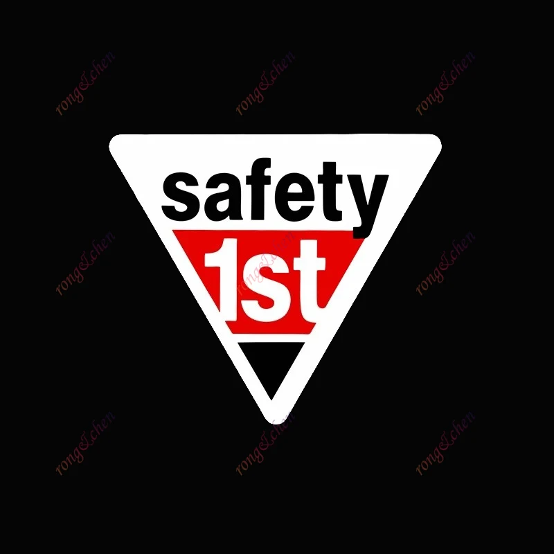 تسجيل سيارة ملصق السلامة 1ST لسيارة دراجة نارية خوذة سباق الكمبيوتر المحمول جذع الجسم نافذة السيارة لوح التزلج مقاوم للماء شارات الفينيل البلاستيكية #1