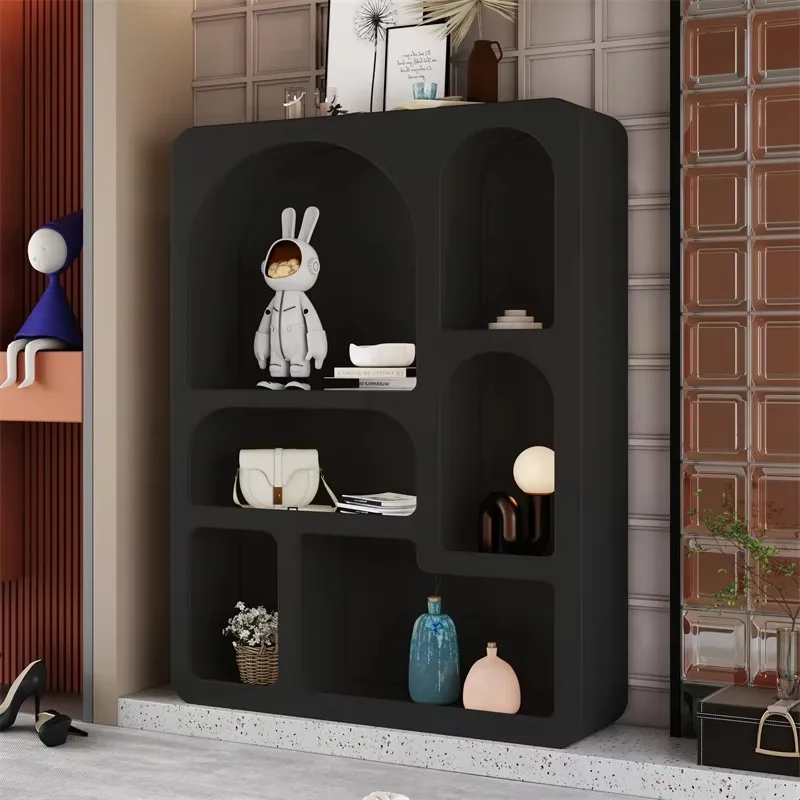 Unique Living Room Storage Cabinet, Modern Nordic Simple Household Side Cabinet, French Style Accent Cabinet for Living Room