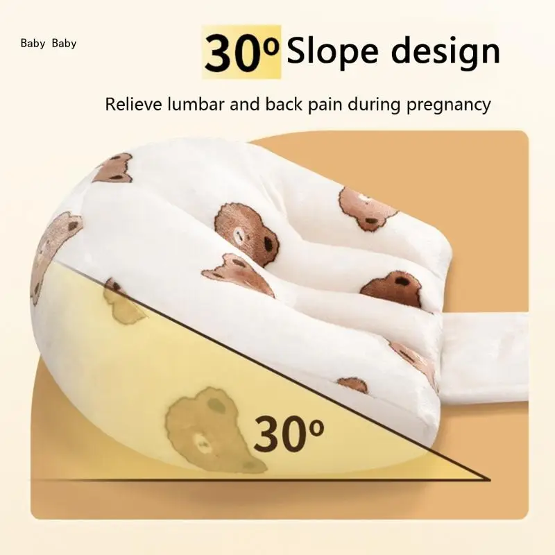 Soft Maternity Pillow Pregnancy Pillows Support for Back Belly of Pregnant Women Q81A