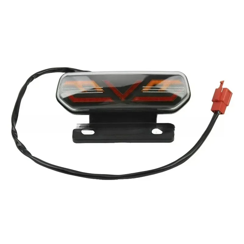 دراجة نارية ضوء الفرامل ATV الذيل ضوء دراجة نارية وقف بدوره إشارة اتجاه المؤشر الوامض 12 فولت دراجة نارية أضواء خلفية LED #3