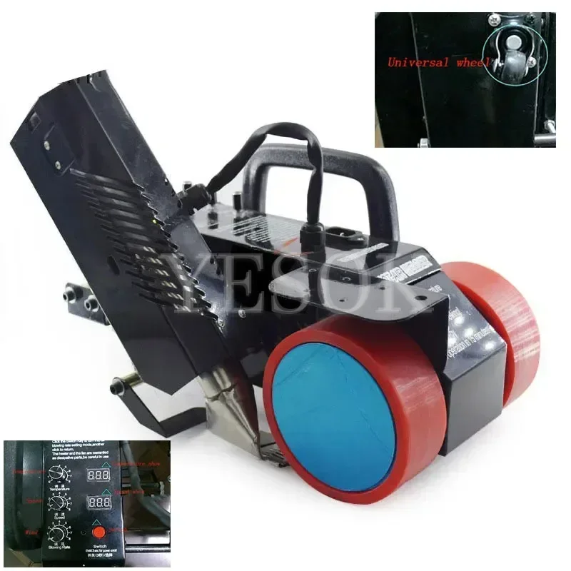 Welding Machine For Grid Spray Painting Cloth Light Welder Hot Air Spell Tool with PVC Polyethylene Material (220V/ up to 750°C)