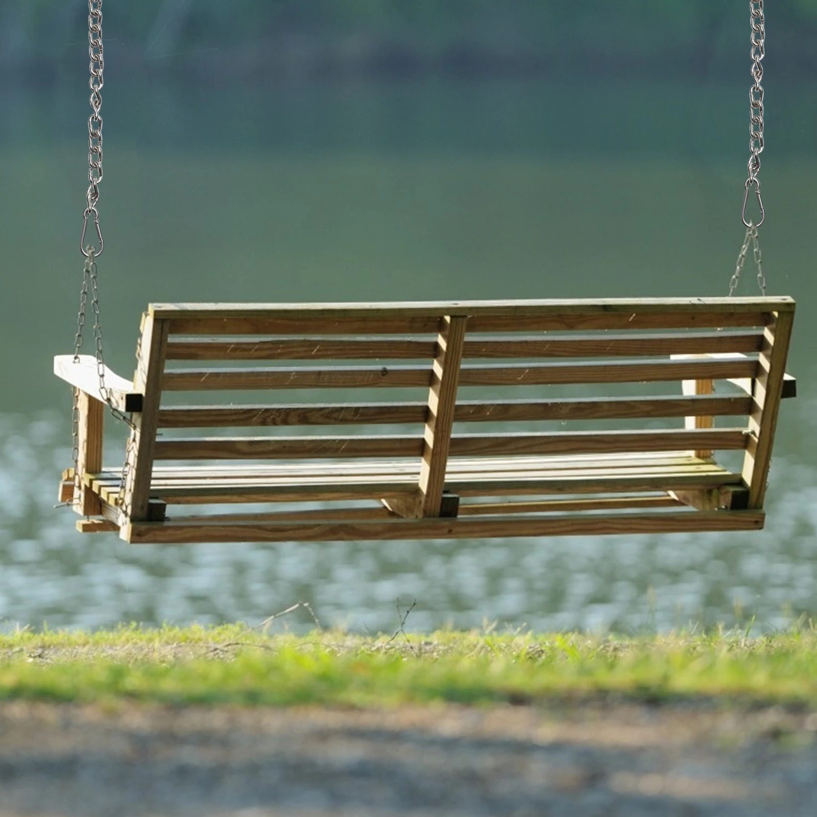 

2Pcs Swing Chains Durable 304 Hammock Swing Chain Stainless Steel Hammock Hanging Accessories Outdoor Strong Straps Kit